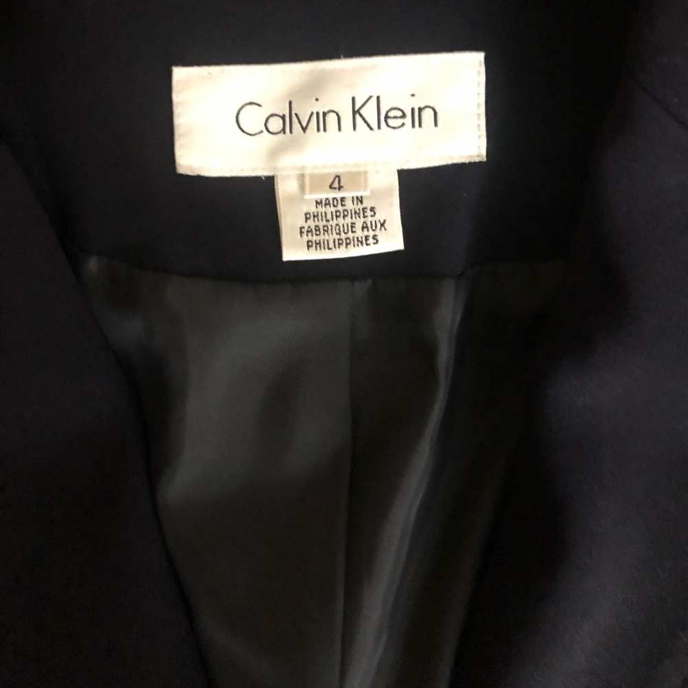 Calvin Klein blazer with pocket detail size 4 - Picture 2 of 3